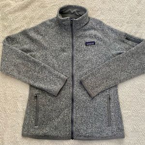 COPY - Womens Patagonia Better Sweater Jacket in Birch White